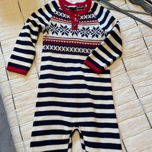 Hannah Anderson size 90 sweater jumpsuit